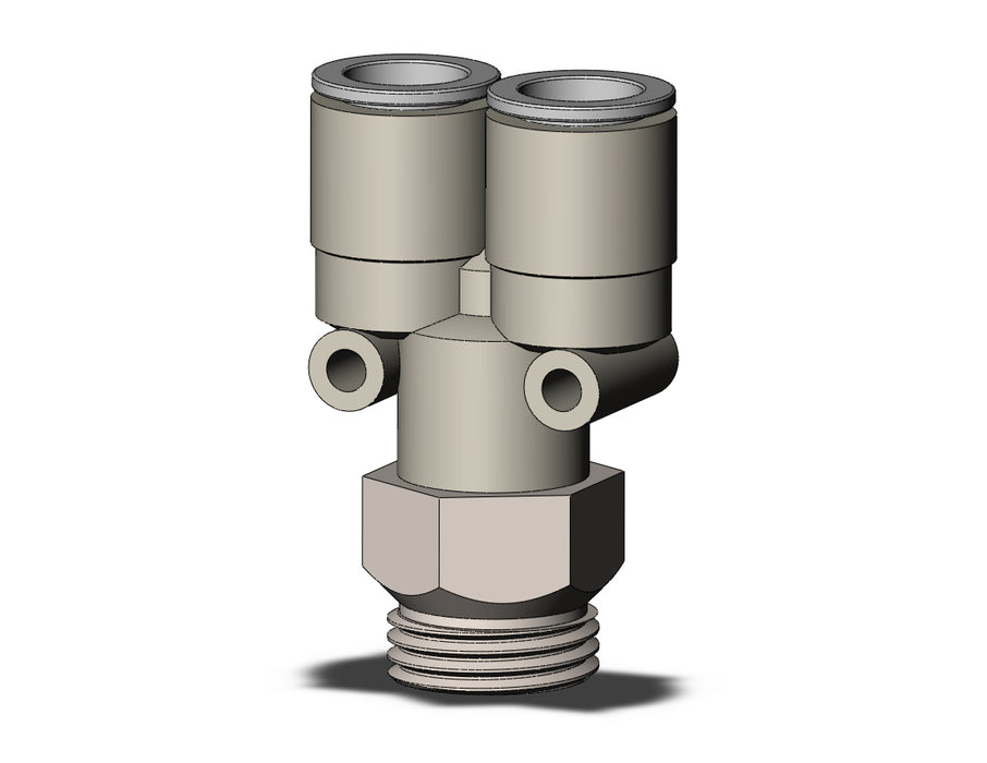 KQ2U12-U04N FITTING, BRANCH Y