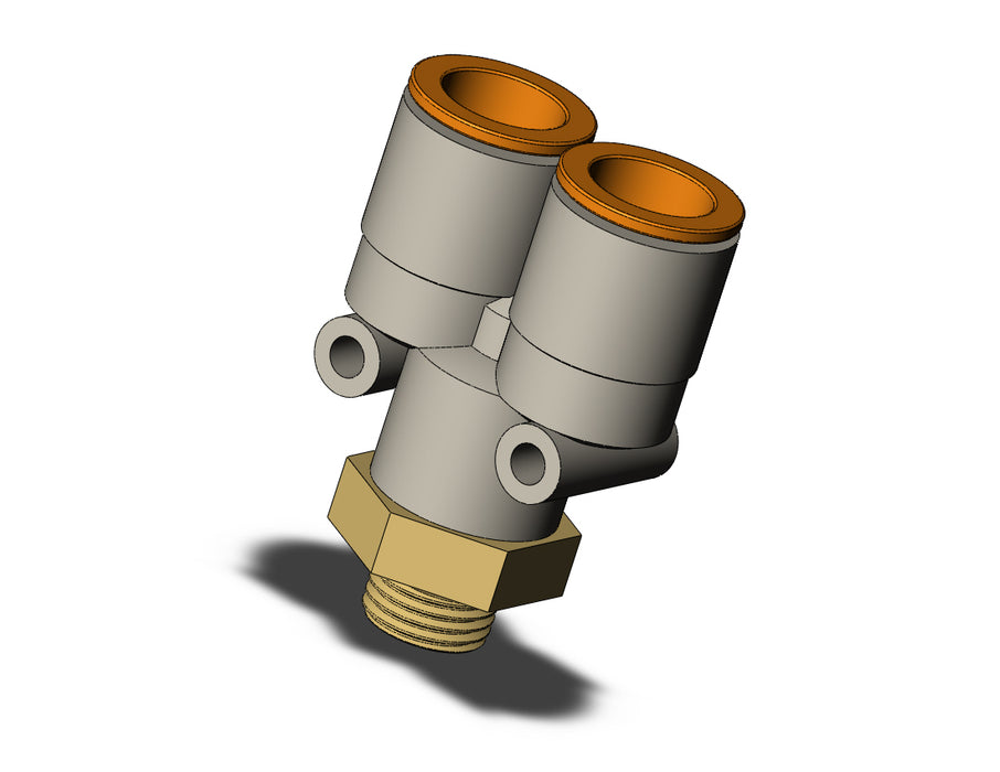KQ2U13-02AP FITTING, BRANCH Y