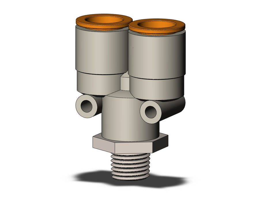 KQ2U13-35NS FITTING, BRANCH Y