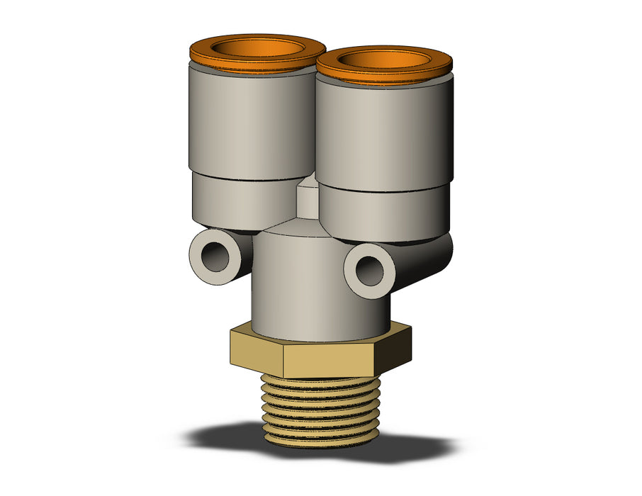 KQ2U13-36AS FITTING, BRANCH Y