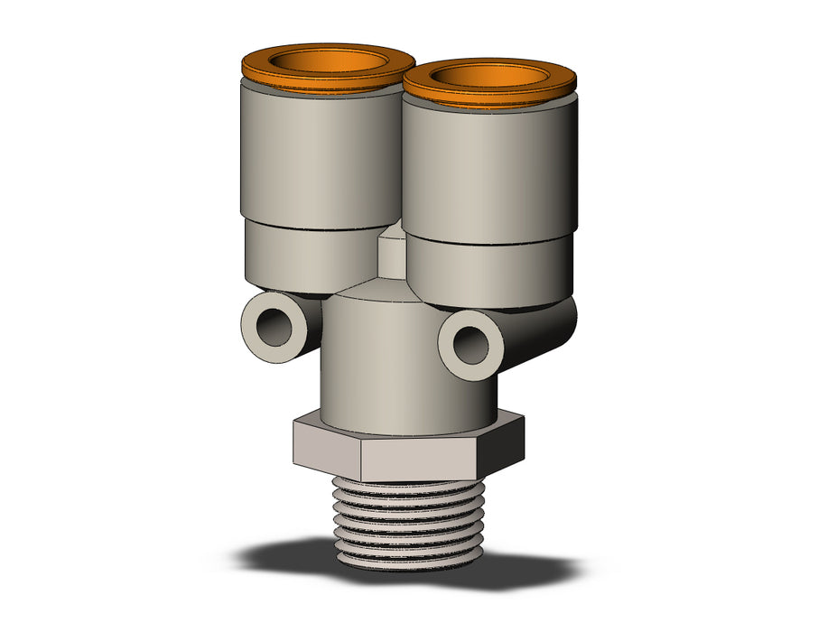 KQ2U13-36NS FITTING, BRANCH Y