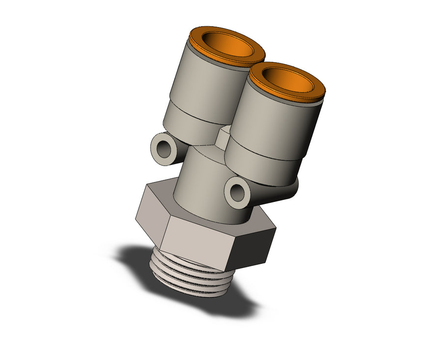 KQ2U13-37NP FITTING, BRANCH Y
