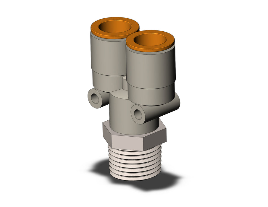 KQ2U13-37NS FITTING, BRANCH Y