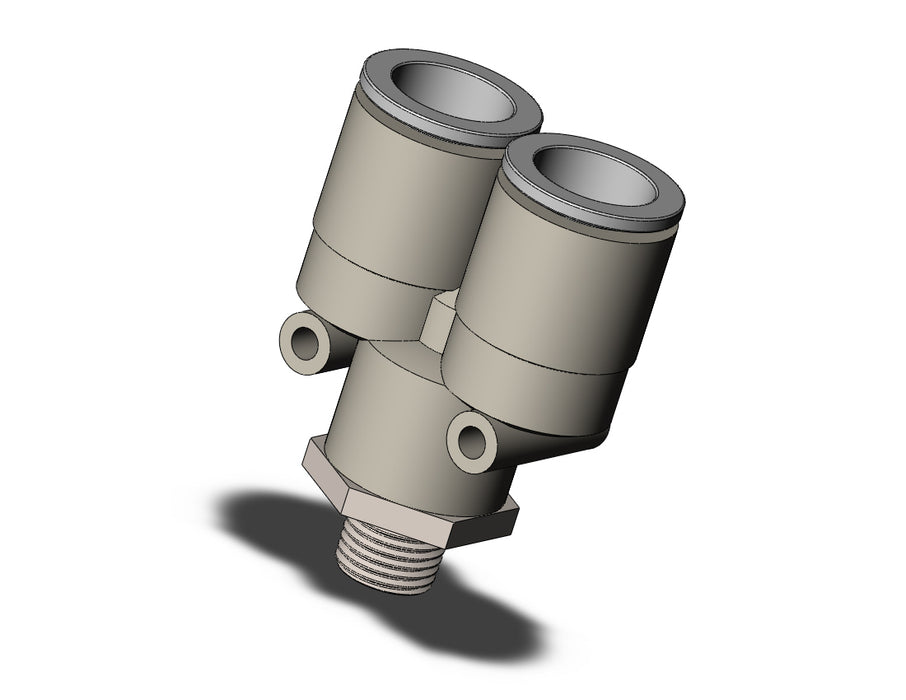KQ2U16-02NS FITTING, BRANCH Y