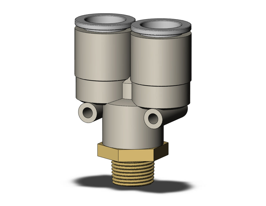KQ2U16-03AS FITTING, BRANCH Y