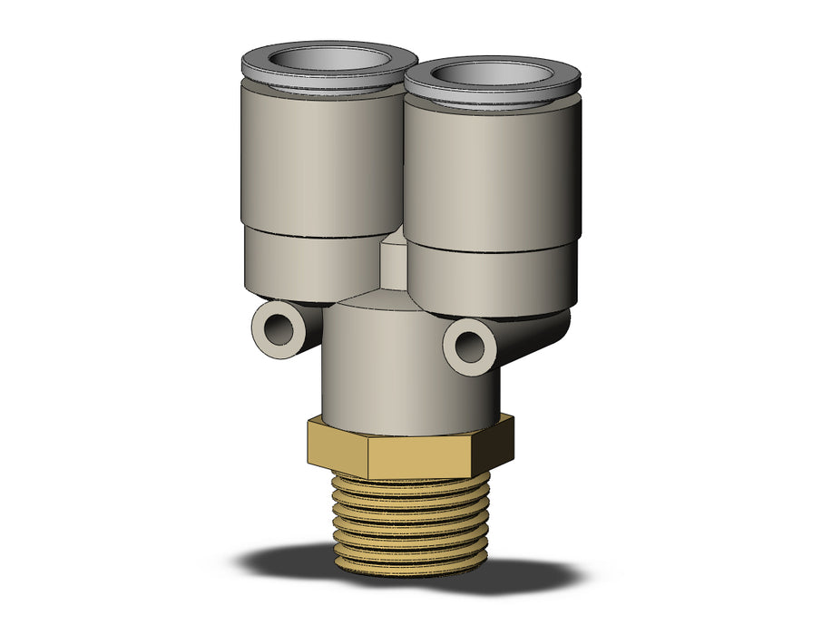 KQ2U16-04AS FITTING, BRANCH Y