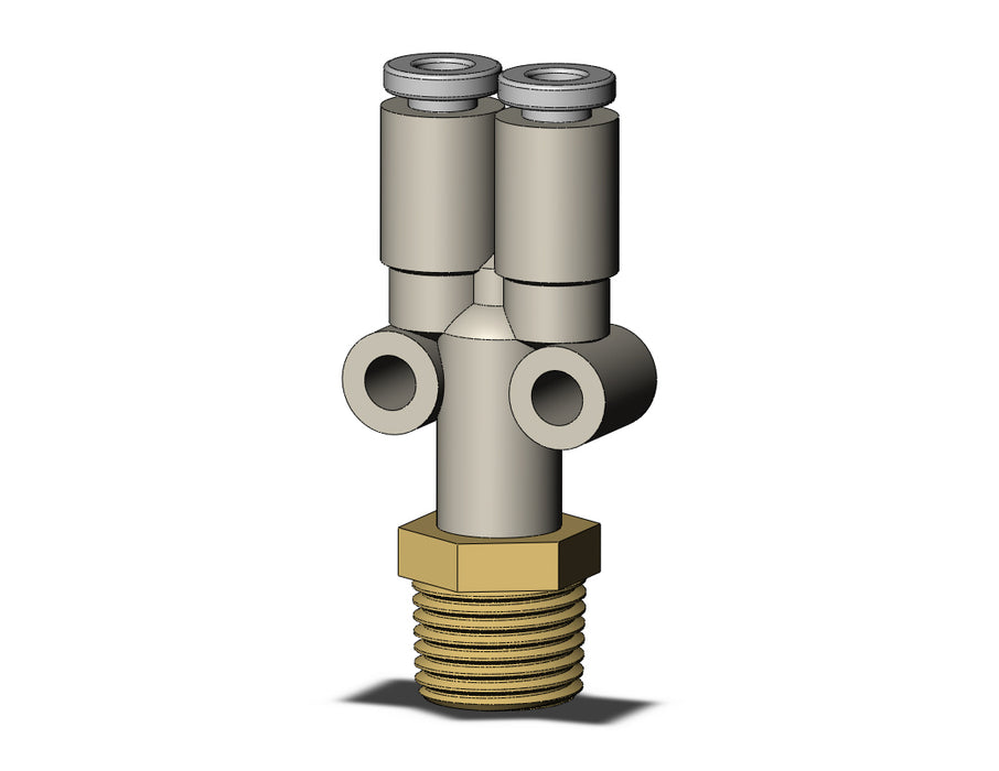 KQ2U23-01AS FITTING, BRANCH Y