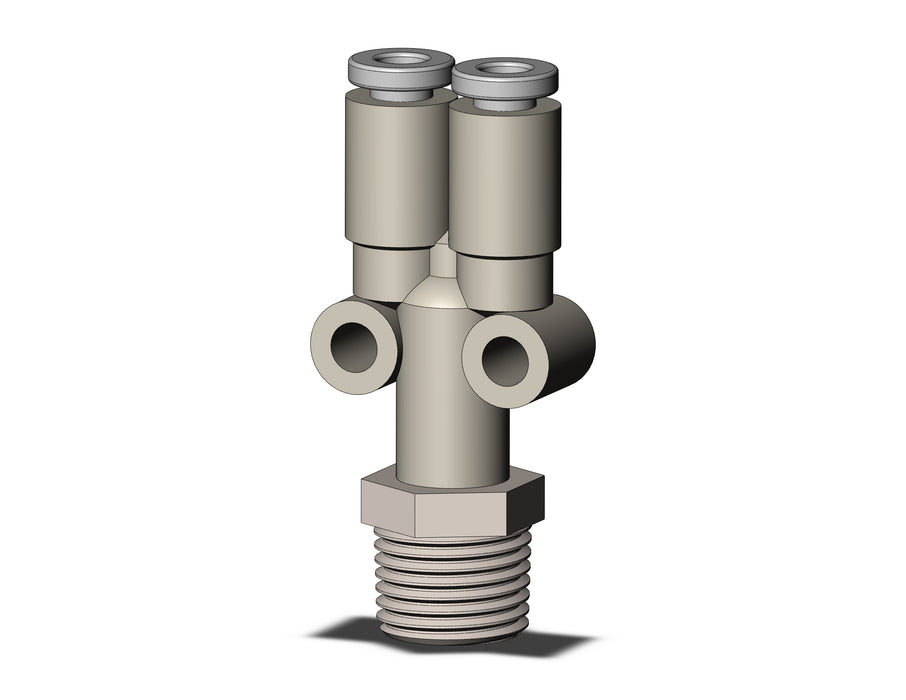 KQ2U23-01NS FITTING, BRANCH Y