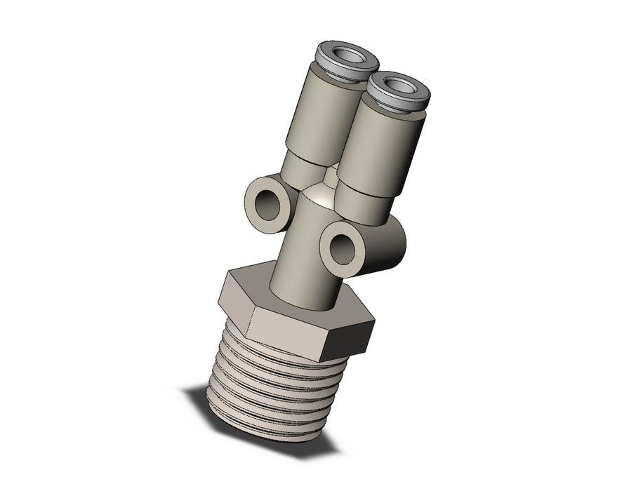 KQ2U23-02NS FITTING, BRANCH Y