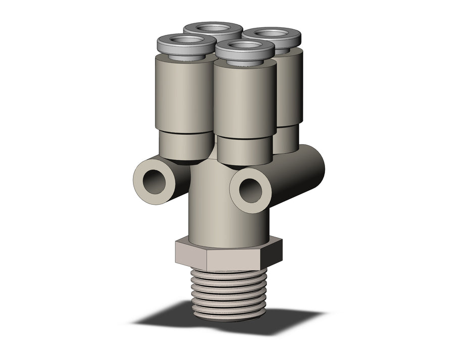 KQ2UD04-01NS FITTING, DIFF DIA DOUBLE UNION Y