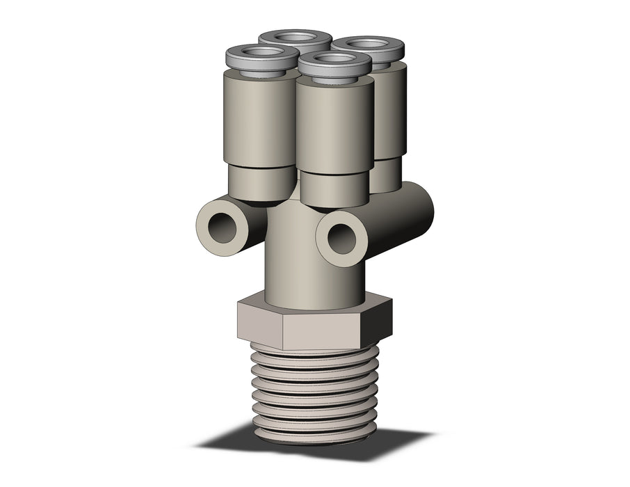 KQ2UD04-02NS FITTING, DIFF DIA DOUBLE UNION Y