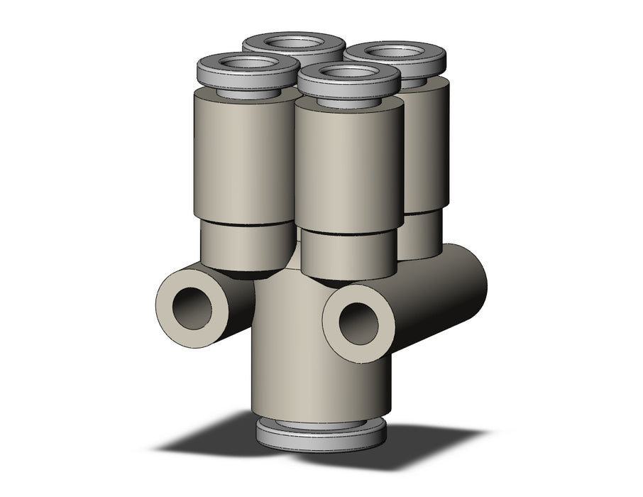 KQ2UD04-06A FITTING, DIFF DIA DOUBLE UNION Y