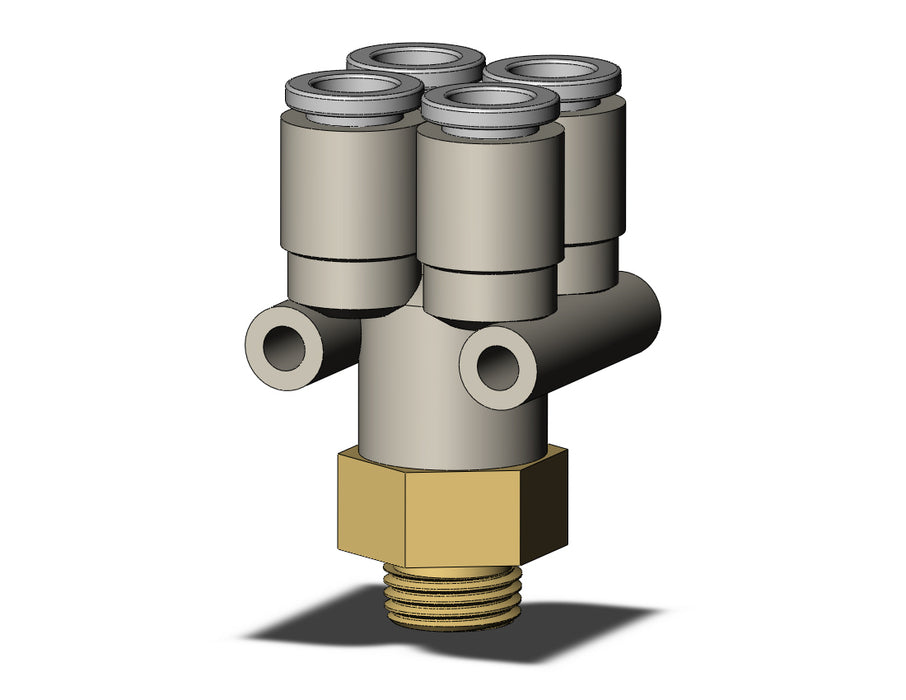 KQ2UD06-01AP FITTING, DIFF DIA DOUBLE UNION Y