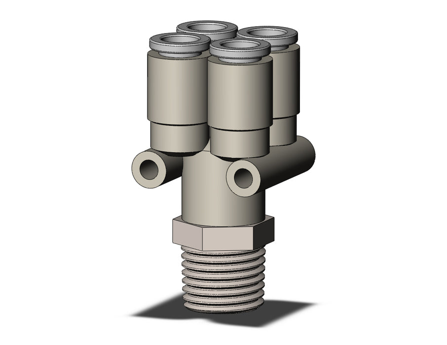 KQ2UD06-02NS FITTING, DIFF DIA DOUBLE UNION Y