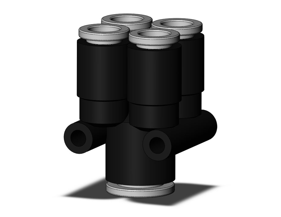 KQ2UD06-08A-X35 FITTING, DIFF DIA DOUBLE UNION Y