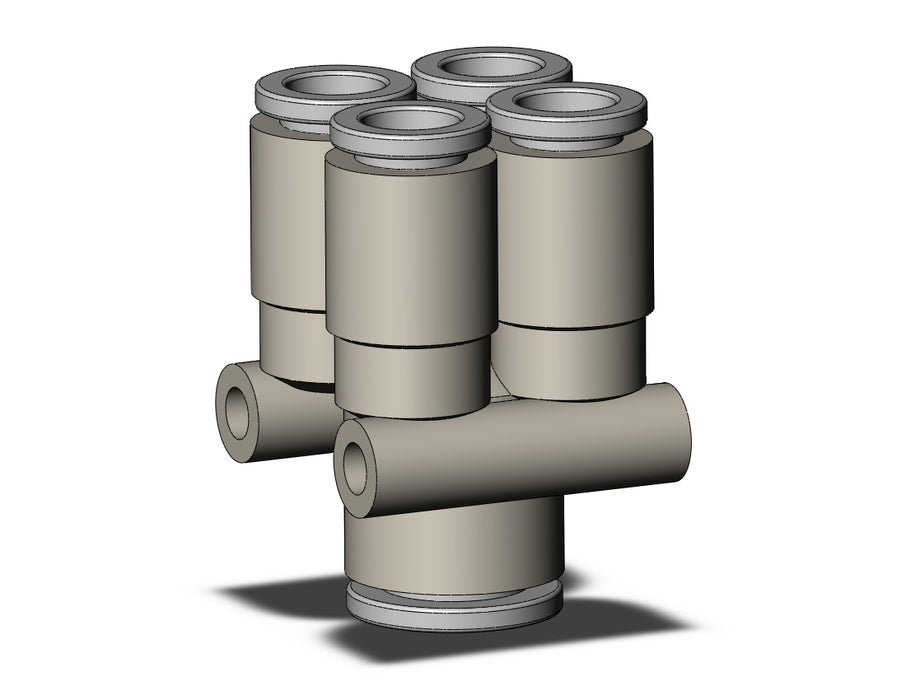 KQ2UD06-08A FITTING, DIFF DIA DOUBLE UNION Y