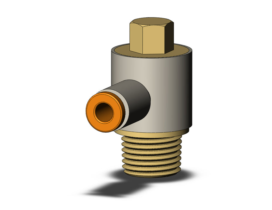 KQ2V01-34AS FITTING, UNI MALE ELBOW