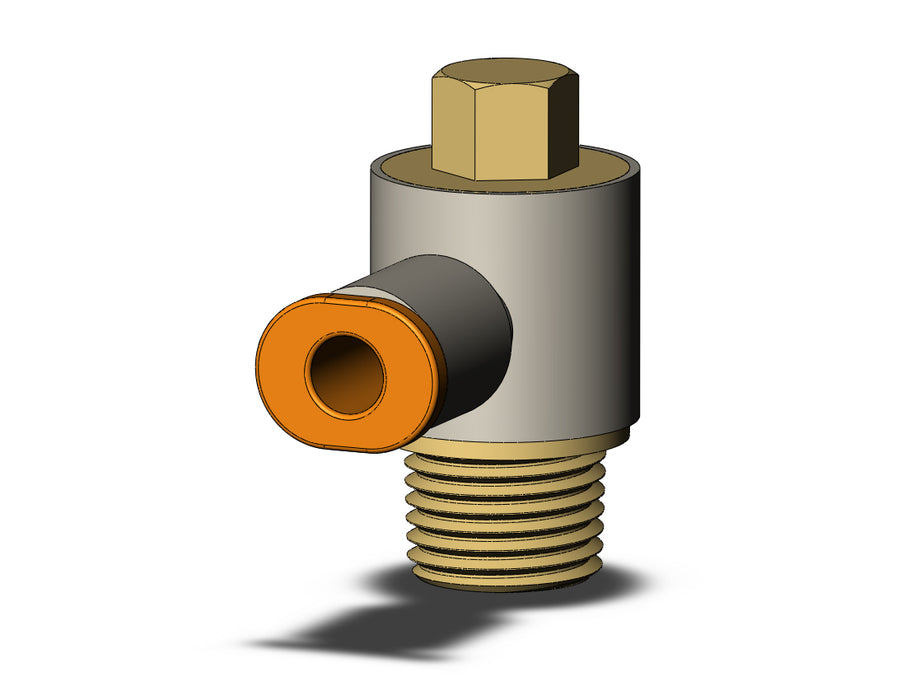 KQ2V03-34AS1 FITTING, MALE UNIVERSAL ELBOW