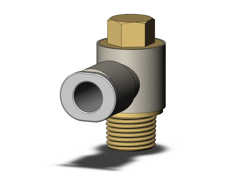 KQ2V06-01AS1 FITTING, UNI MALE ELBOW