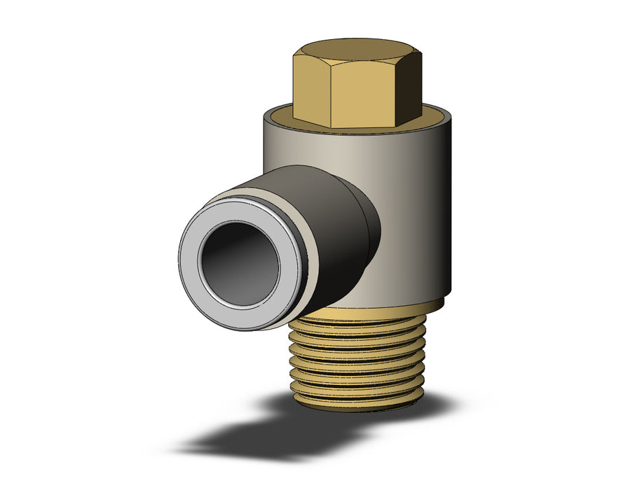 KQ2V06-01AS FITTING, UNI MALE ELBOW