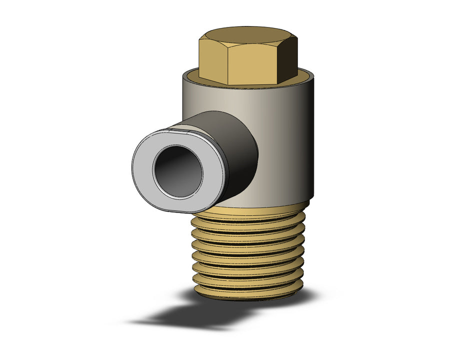 KQ2V06-02AS1 FITTING, MALE UNIVERSAL ELBOW