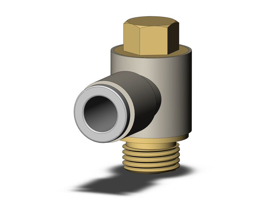 KQ2V06-G01A FITTING, UNI MALE ELBOW