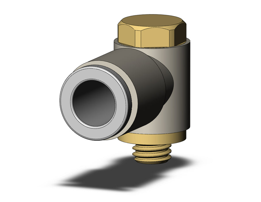 KQ2V06-M5A FITTING, UNI MALE ELBOW