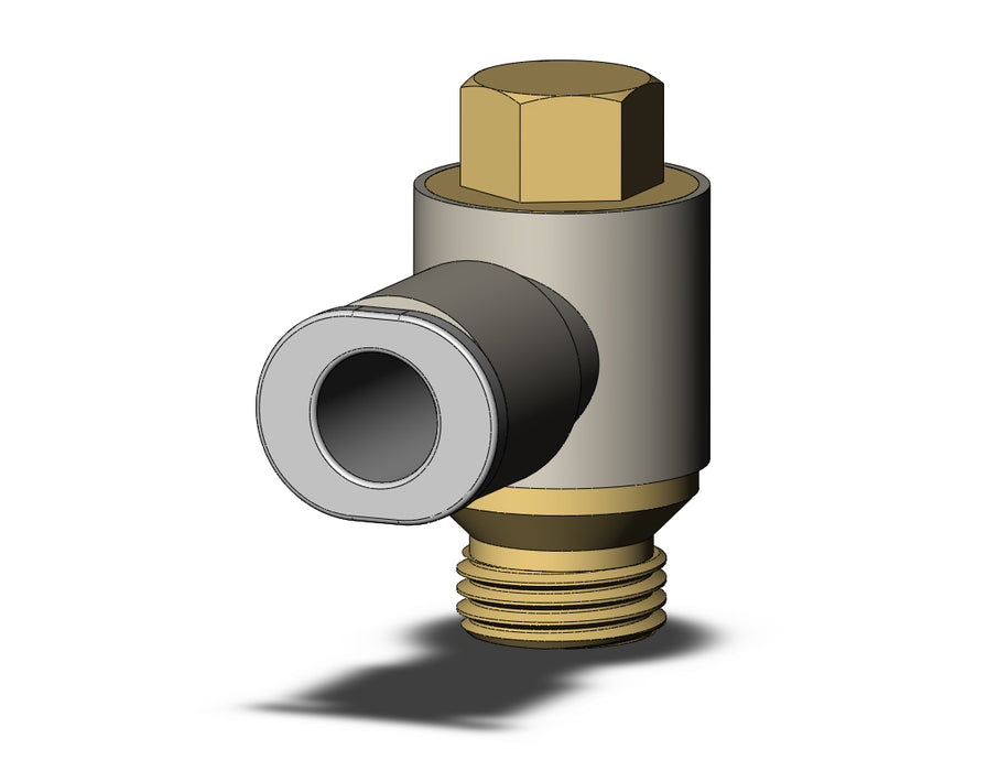 KQ2V06-U01A1 FITTING, MALE UNIVERSAL ELBOW