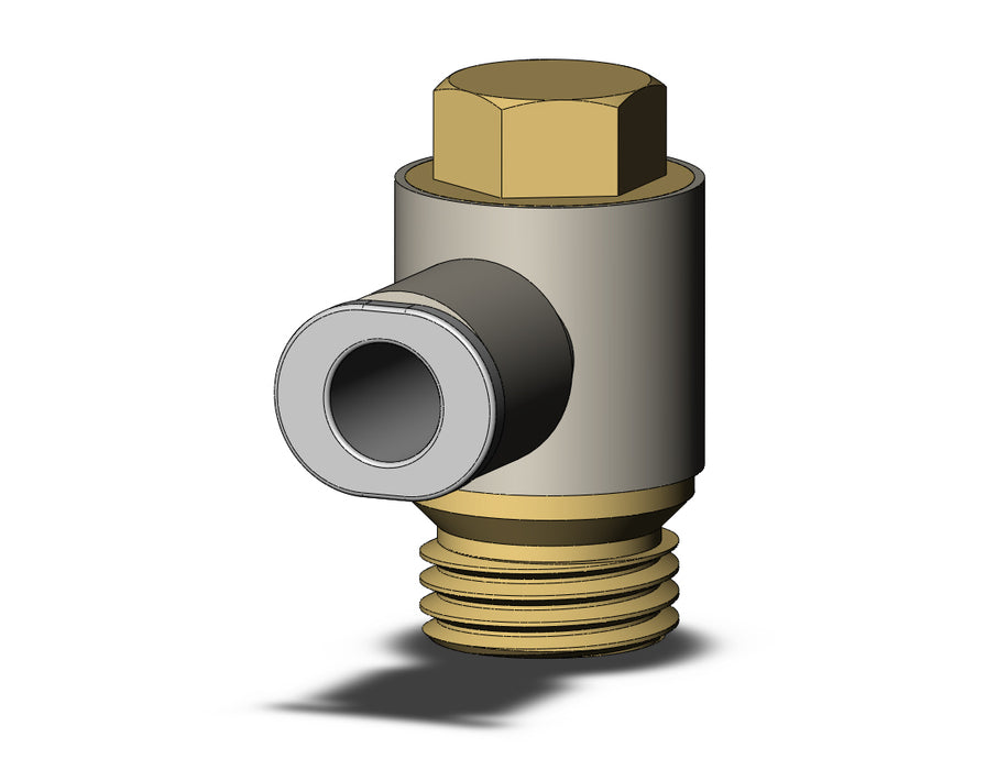 KQ2V06-U02A1 FITTING, UNI MALE ELBOW