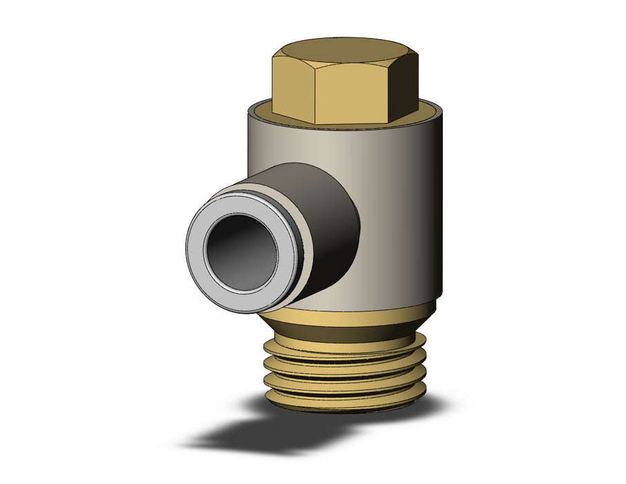 KQ2V06-U02A FITTING, UNI MALE ELBOW