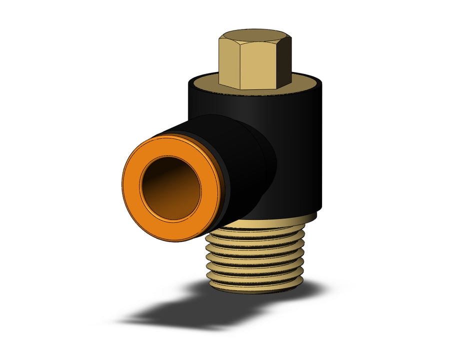 KQ2V07-34AS-X35 FITTING, UNI MALE ELBOW