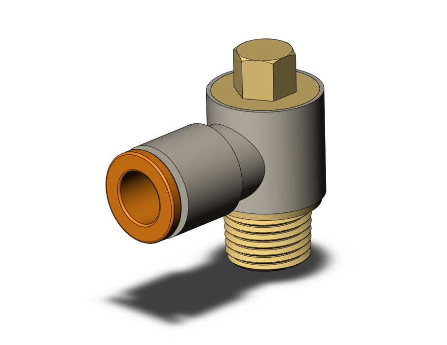KQ2V07-34AS FITTING, UNI MALE ELBOW