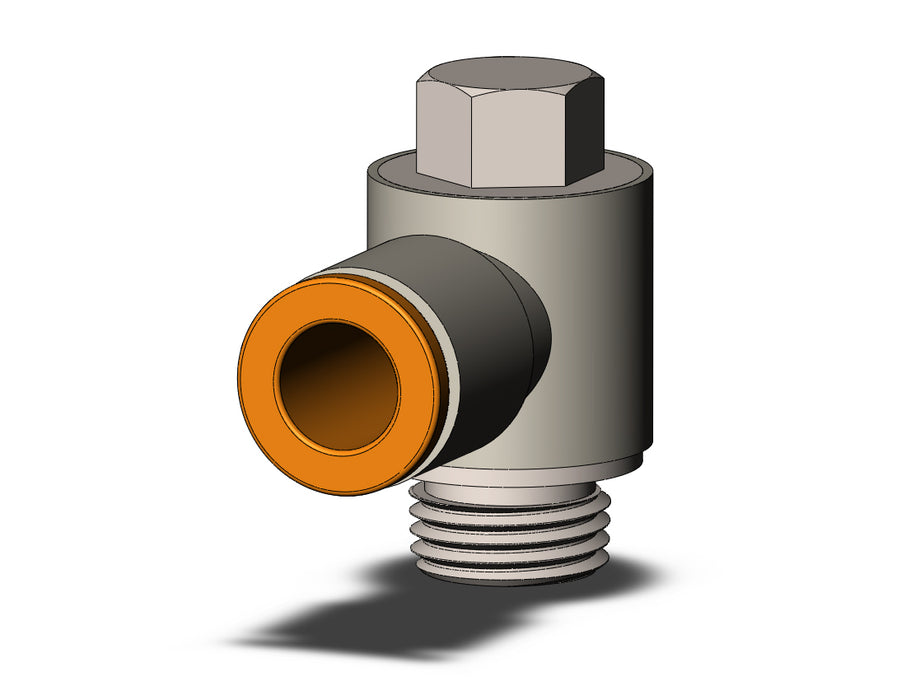 KQ2V07-34NP FITTING, UNI MALE ELBOW