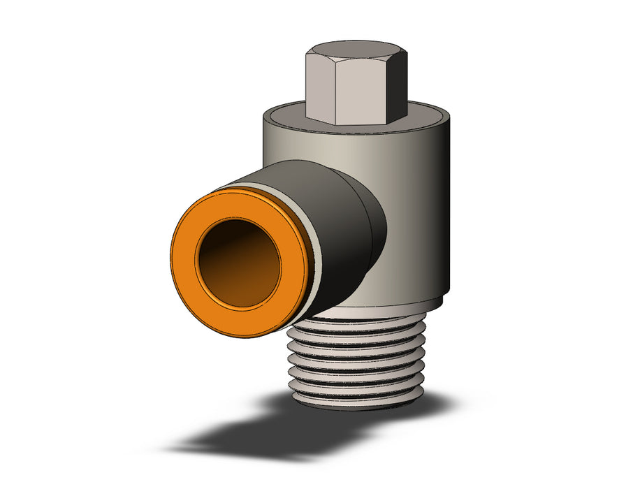 KQ2V07-34NS FITTING, UNI MALE ELBOW