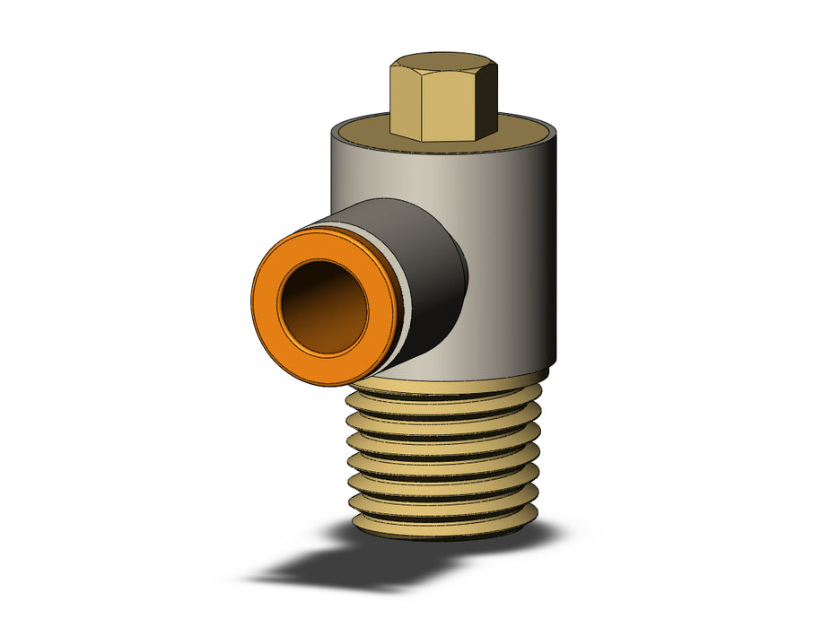KQ2V07-35AS FITTING, UNI MALE ELBOW