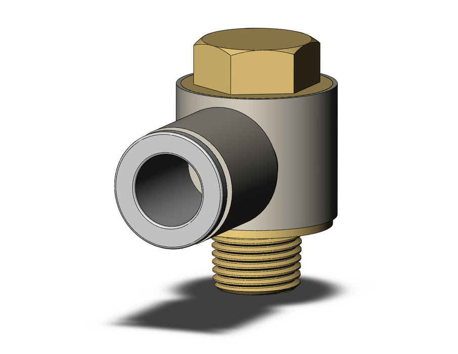 KQ2V08-01AS FITTING, UNI MALE ELBOW