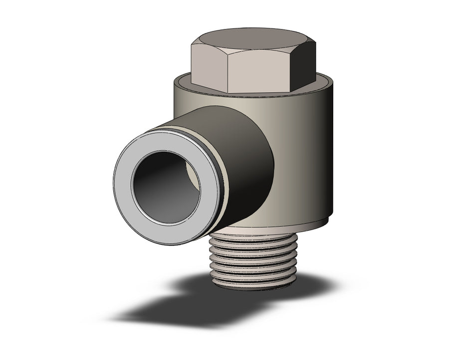 KQ2V08-01NS FITTING, UNI MALE ELBOW
