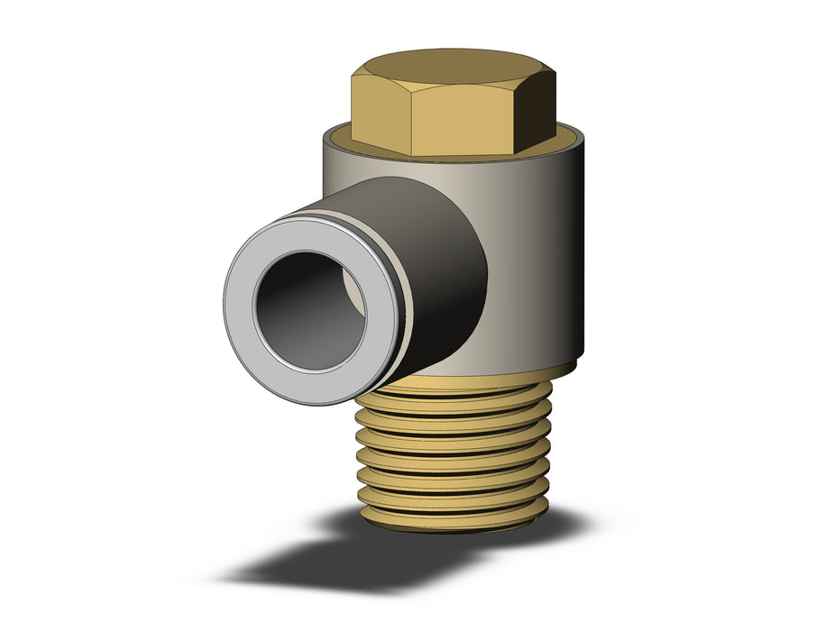 KQ2V08-02A FITTING, UNI MALE ELBOW