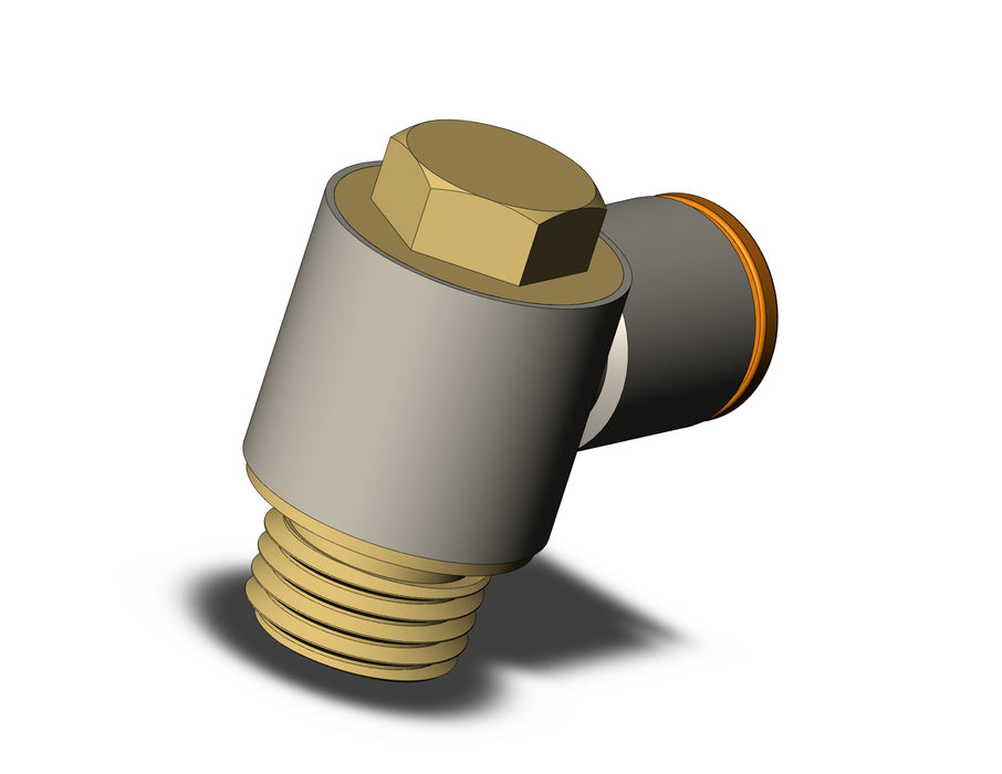 KQ2V09-35AP FITTING, UNI MALE ELBOW