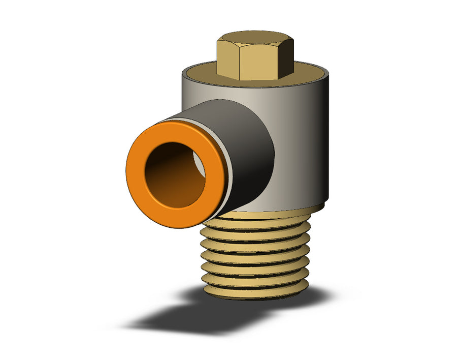 KQ2V09-35A FITTING, UNI MALE ELBOW