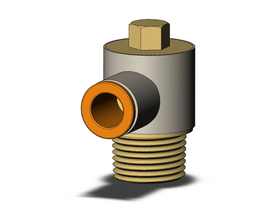 KQ2V09-36AS FITTING, UNI MALE ELBOW