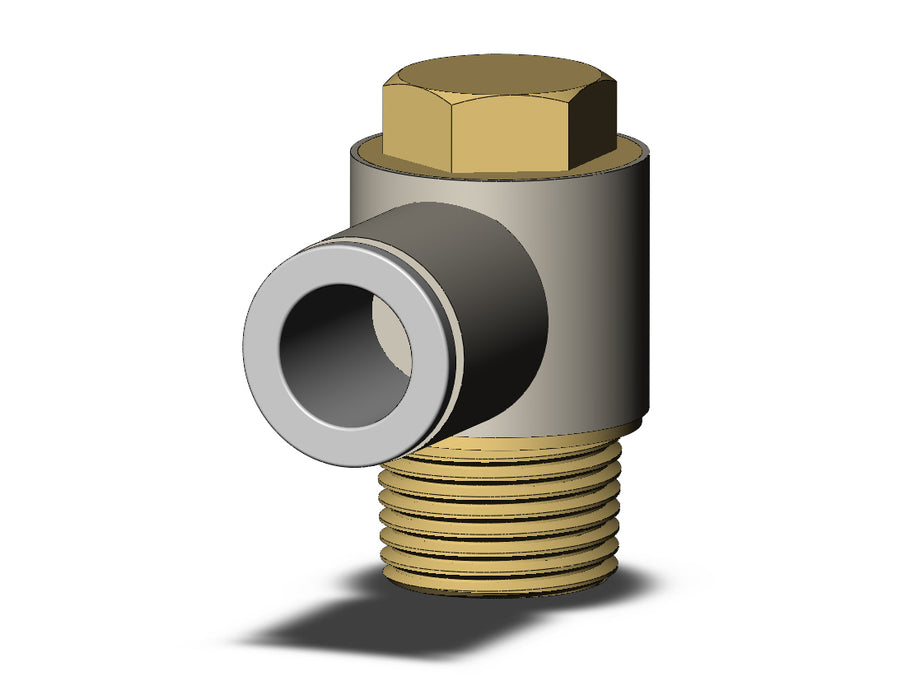 KQ2V10-03A FITTING, UNI MALE ELBOW