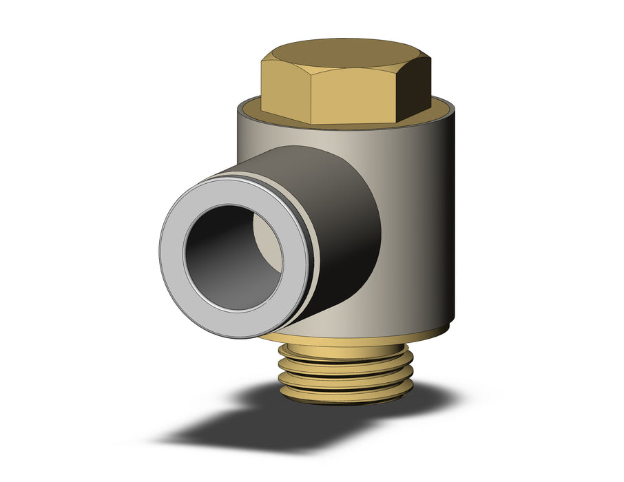 KQ2V10-G02A FITTING, UNI MALE ELBOW