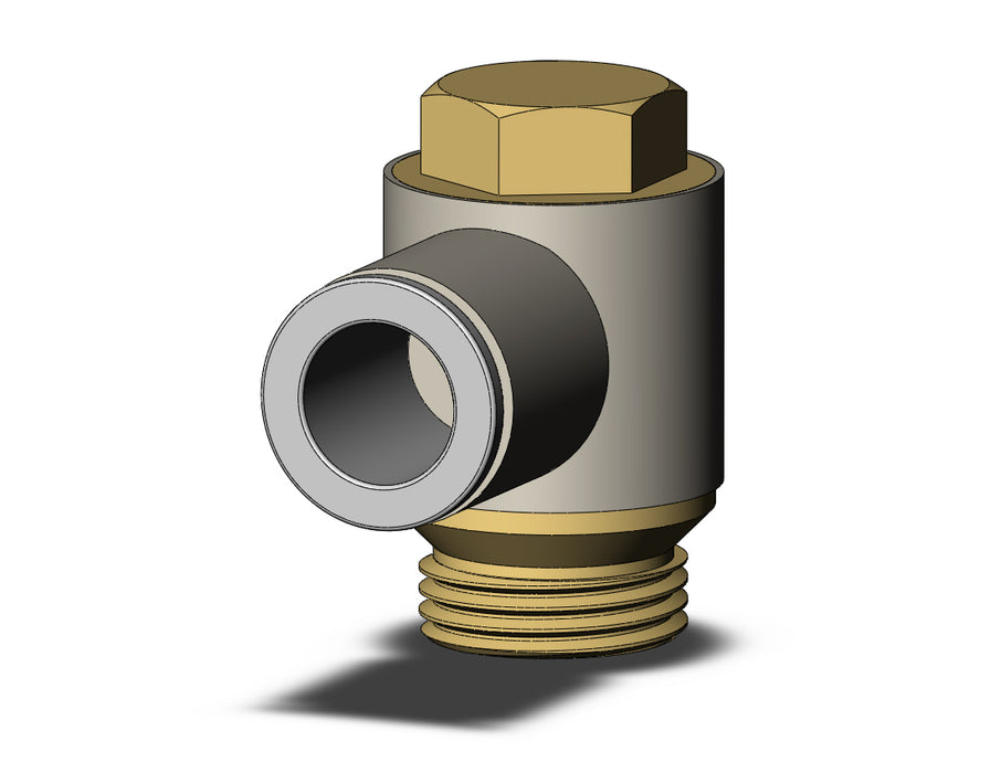 KQ2V10-U03A FITTING, UNI MALE ELBOW