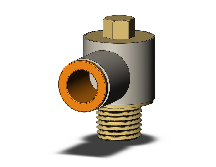 KQ2V11-35AS FITTING, UNI MALE ELBOW