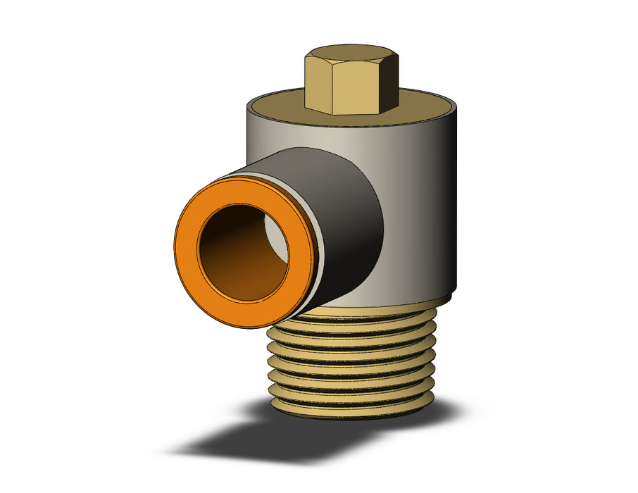 KQ2V11-36A FITTING, UNI MALE ELBOW