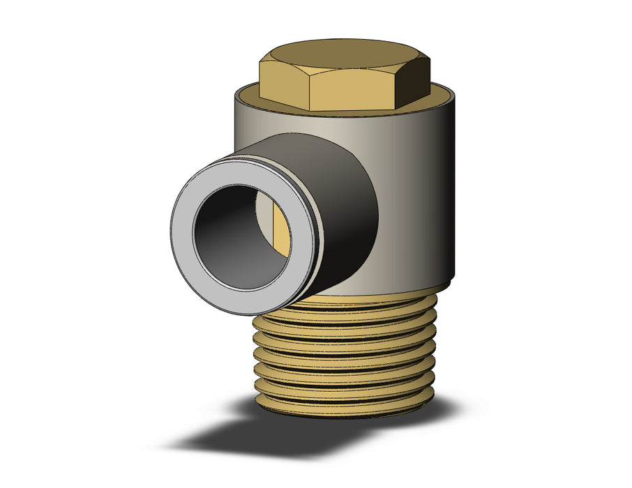 KQ2V12-04AS FITTING, UNI MALE ELBOW