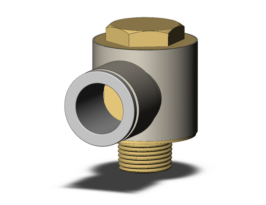 KQ2V16-03AS FITTING, UNI MALE ELBOW