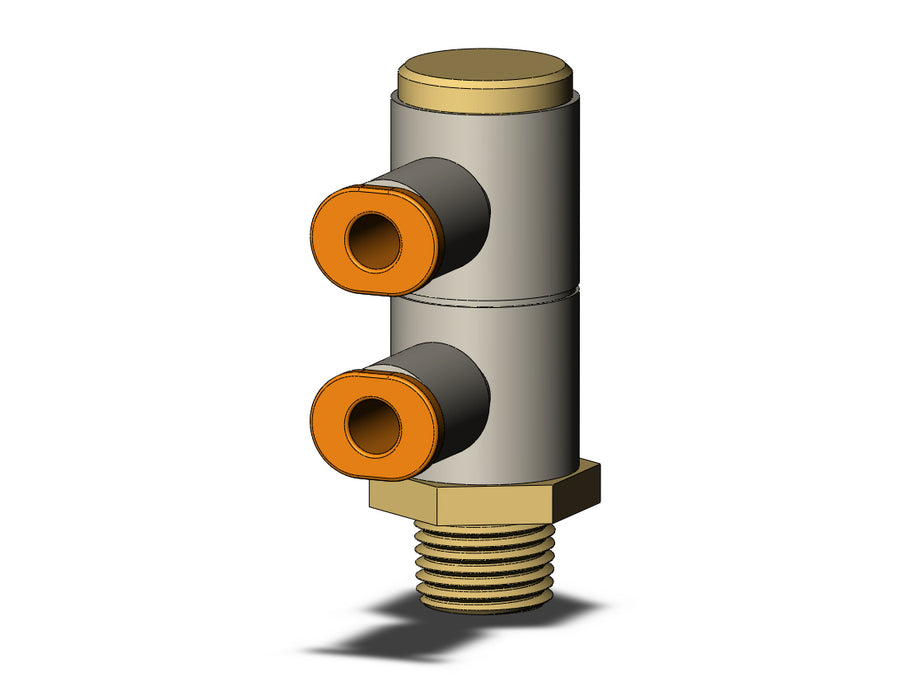 KQ2VD03-34AS1 FITTING, DBL UNI MALE ELBOW