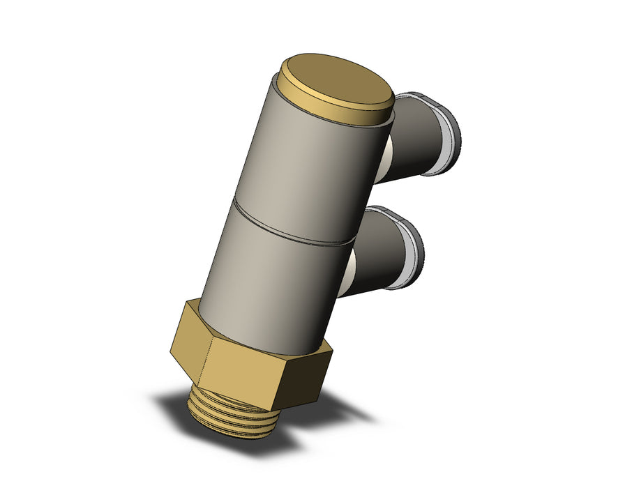 KQ2VD04-01AP1 FITTING, DBLE UNI MALE ELBOW